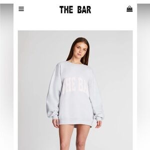The Bar varsity sweatshirt
